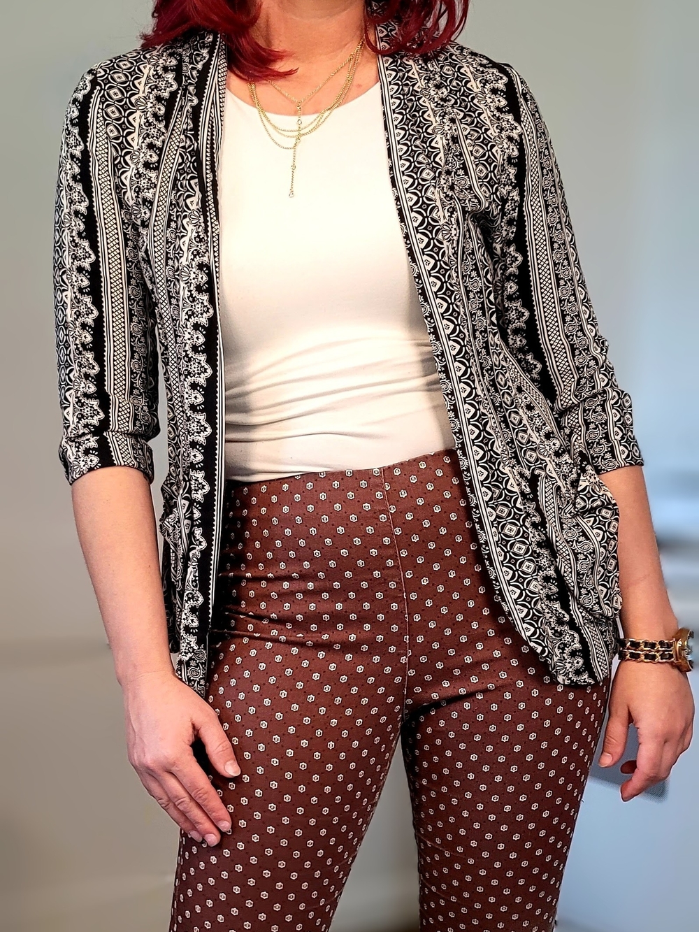 Boho Structured Classy Cardigan with Pockets
